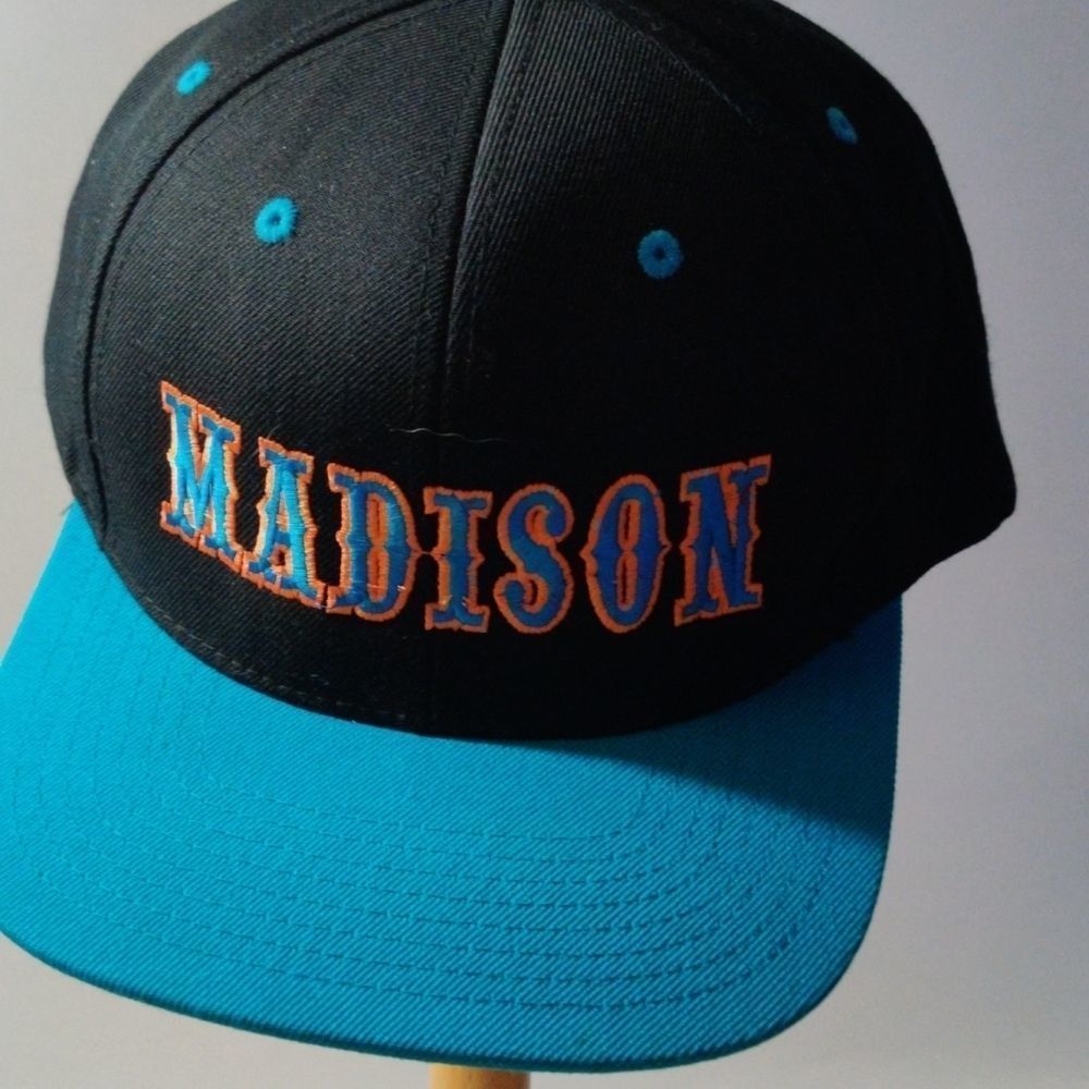 Madison Branded Adjustable Snapback Hat - image 3